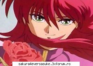 kurama personajul meu preferat din tot animeul. are niste ochi atat