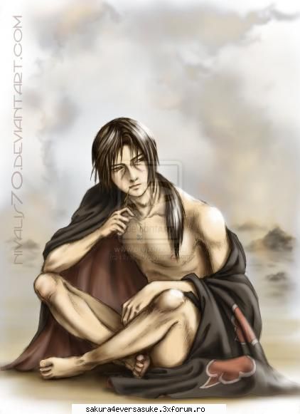 itachi bineee.... tot acopera este pelerina.