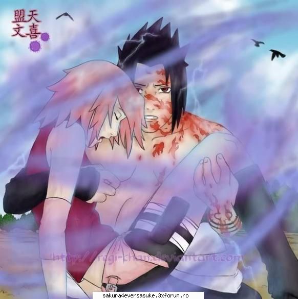 sasuke oh!dar asa frumos!( pleaca?dc intoarce echipa lui?( tot plac! &nbsp;